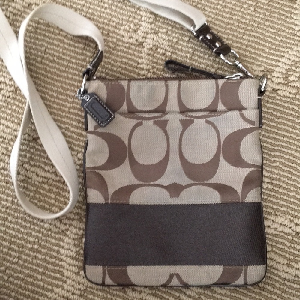 Coach cross body purse